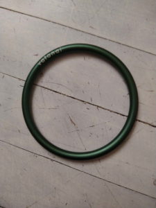 RS kroužek tmavě zelený