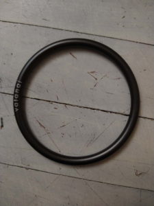 RS kroužek černý