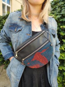 Hip bag Vatanai black se Snivci Elinor